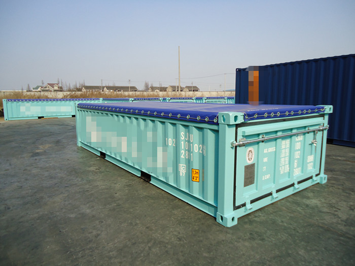 20'HH soft open top conatiner <br> (with tarpulin)